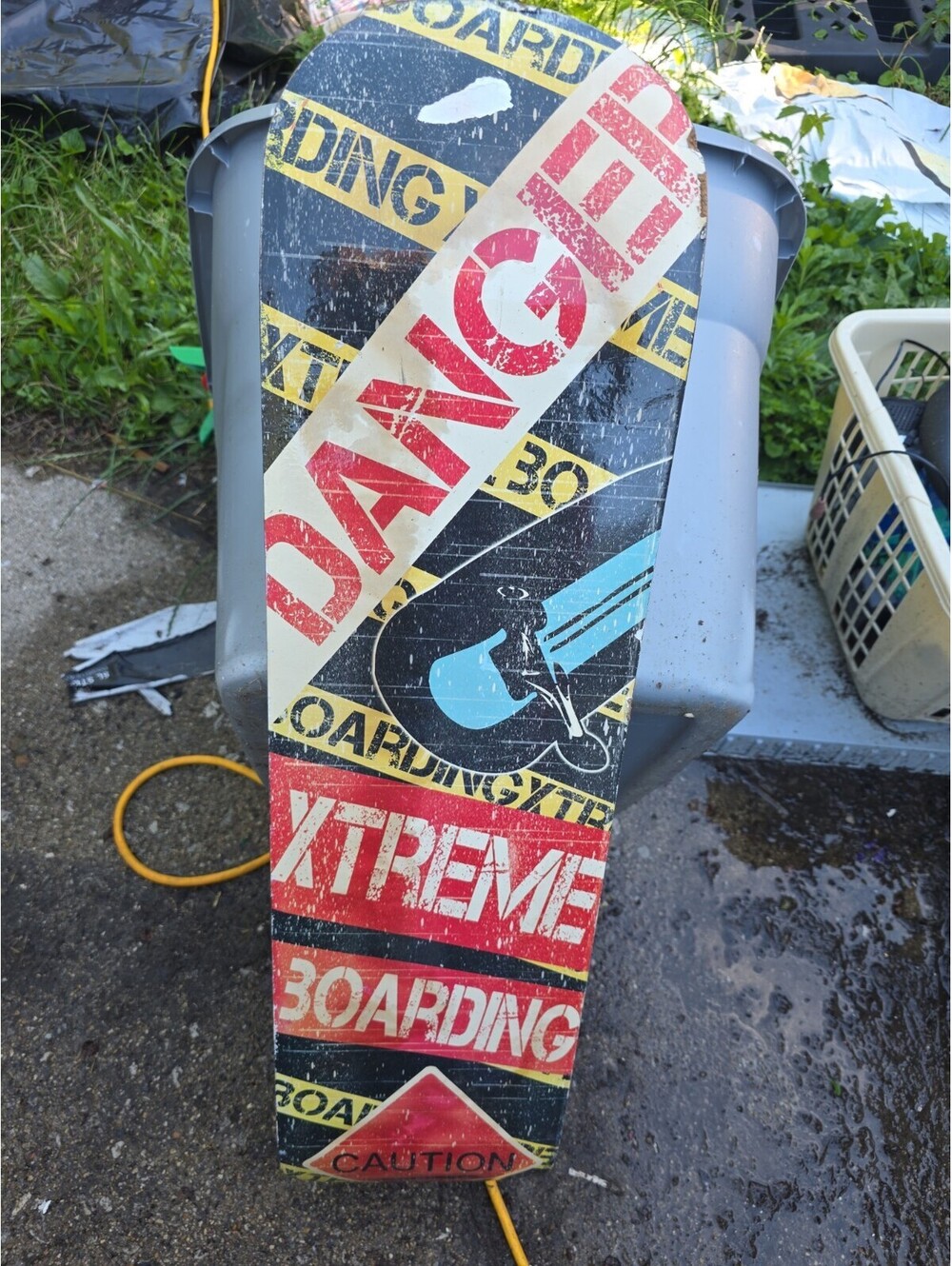 Skateboard Wall Art with mounting bracket 34” X  8”